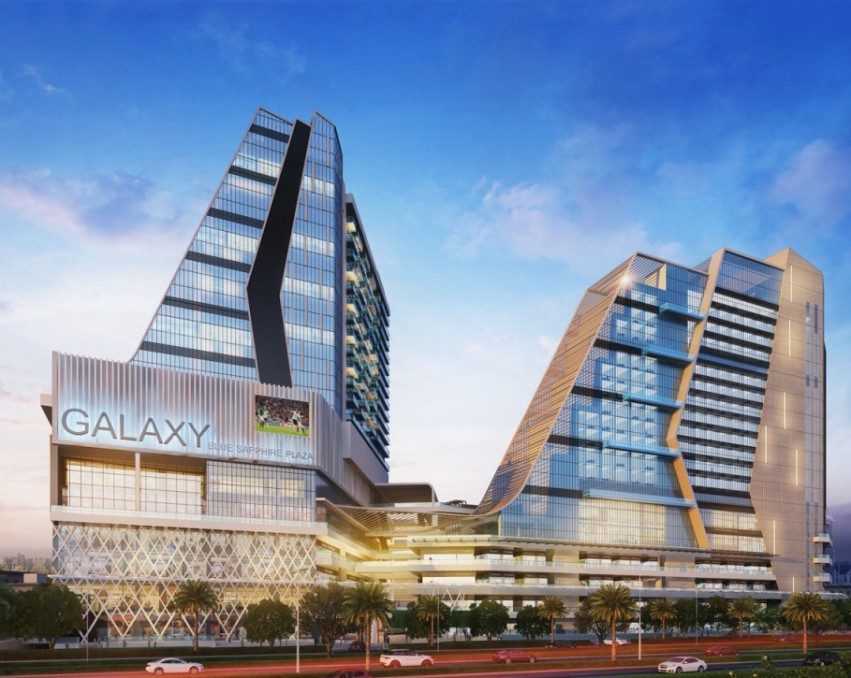 Galaxy Blue Sapphire Plaza